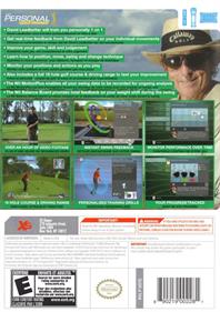 My Personal Golf Trainer with IMG Academies and David Leadbetter - Box - Back Image