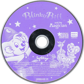 Blinky Bill and the Magician - Disc Image