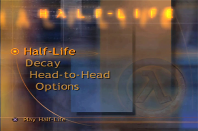 Half-Life - Screenshot - Game Select Image