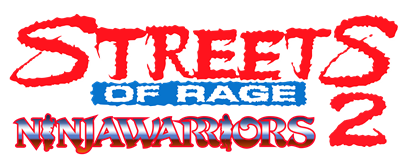 Streets of Rage 2: The Ninja Warriors  - Clear Logo Image