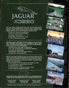 Jaguar XJ220 - Box - Back Image