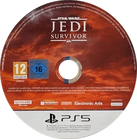 Star Wars Jedi: Survivor - Disc Image