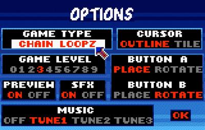 Loopz - Screenshot - Game Select