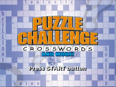 Puzzle Challenge: Crosswords & More! - Screenshot - Game Title Image