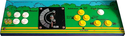 Crowns Golf - Arcade - Control Panel Image