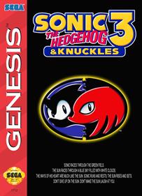 Sonic & Knuckles / Sonic the Hedgehog 3 - Fanart - Box - Front Image