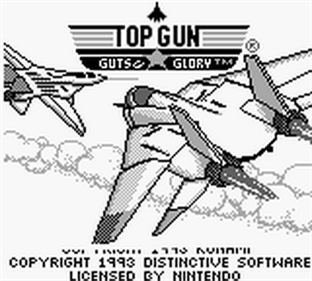Top Gun: Guts & Glory - Screenshot - Game Title Image