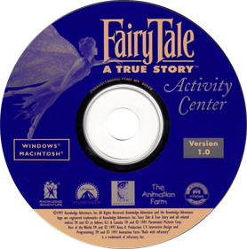 FairyTale: A True Story: Activity Center - Disc Image