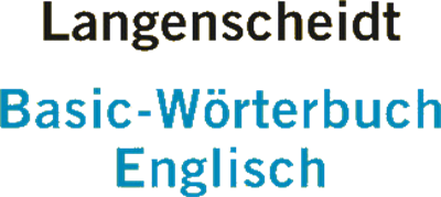 Langenscheidt Basic-Woerterbuch Englisch - Clear Logo Image