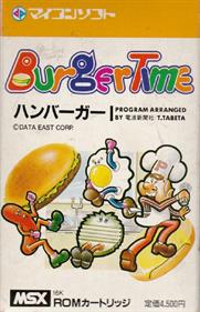BurgerTime - Box - Front Image