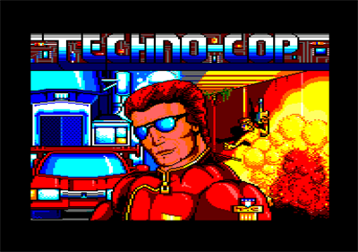 Techno Cop  - Screenshot - Game Title Image