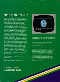 Gruds in Space - Box - Back Image