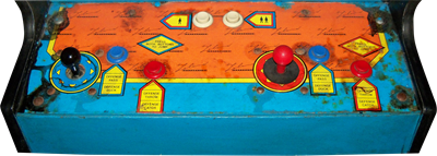 Super Dodge Ball - Arcade - Control Panel Image