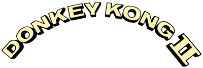 Donkey Kong II - Clear Logo Image