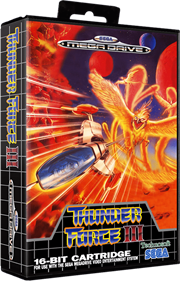 Thunder Force III - Box - 3D Image