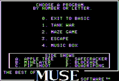 The Best of MUSE - Screenshot - Game Title Image