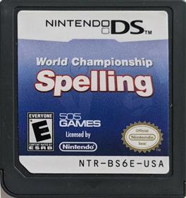 World Championship Spelling - Cart - Front Image