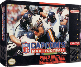 Capcom's MVP Football - Box - 3D Image