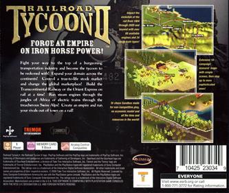 Railroad Tycoon II - Box - Back Image