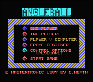 Angleball - Screenshot - Game Title Image