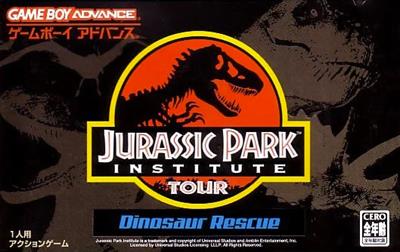 Jurassic Park Institute Tour: Dinosaur Rescue - Box - Front Image