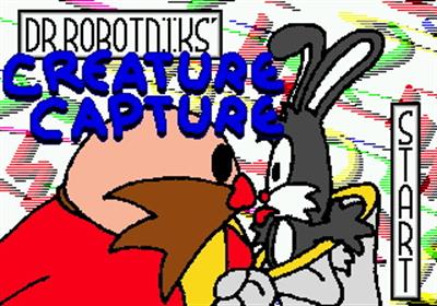 Dr Robotnik's Creature Capture - Screenshot - Game Title Image