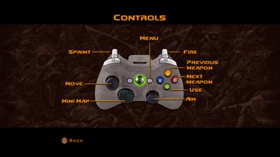 DOOM - Arcade - Controls Information Image