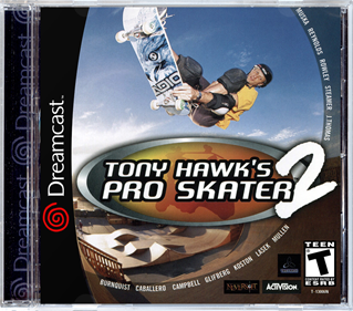 Tony Hawk's Pro Skater 2 - Box - Front - Reconstructed Image
