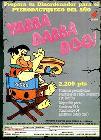 Yabba Dabba Doo! - Advertisement Flyer - Front Image