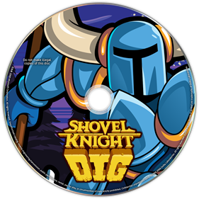 Shovel Knight Dig - Fanart - Disc Image