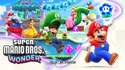 Super Mario Bros. Wonder - Screenshot - Game Title Image