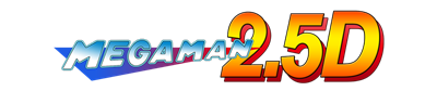Mega Man 2.5D - Clear Logo Image