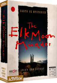 Santa Fe Mysteries: The Elk Moon Murder - Box - 3D
