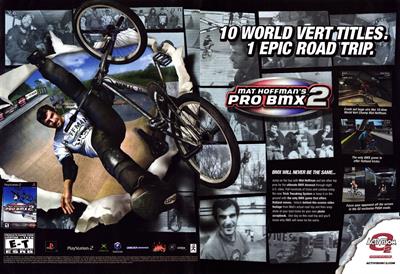 Mat Hoffman's Pro BMX 2 - Advertisement Flyer - Front Image