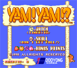 Yam! Yam!? - Screenshot - Game Title Image