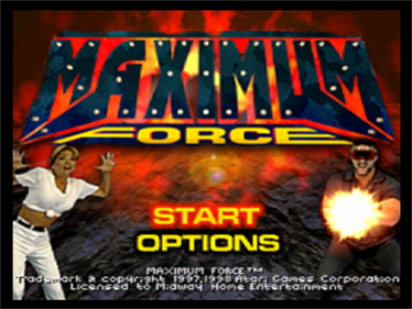 Maximum Force - Screenshot - Game Title Image