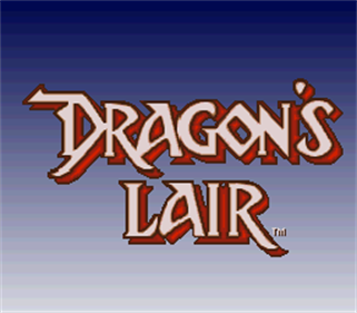 Dragon's Lair - Screenshot - Game Title Image