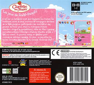 Strawberry Shortcake: Strawberryland Games - Box - Back Image