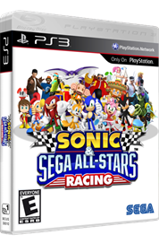 Sonic & SEGA All-Stars Racing - Box - 3D Image