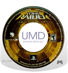 Lara Croft: Tomb Raider: Anniversary - Disc Image