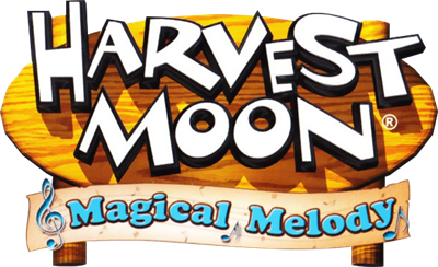 Harvest Moon: Magical Melody - Clear Logo Image