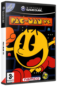 Pac-Man Vs. - Box - 3D Image