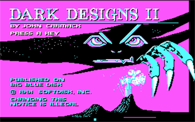Dark Designs II: Closing the Gate - Screenshot - Game Title Image