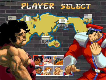 Final Fight Alpha: Shadaloo Invasion - Screenshot - Game Select Image