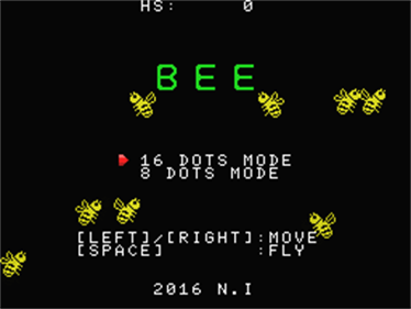 Bee - Screenshot - Game Title Image
