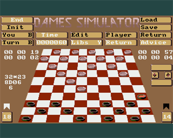 Dames Simulator - Screenshot - Gameplay Image