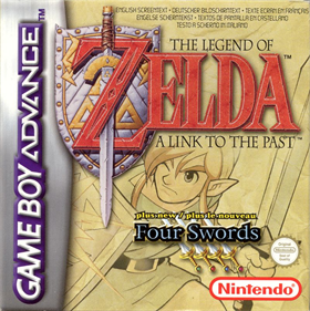 The Legend of Zelda: A Link to the Past and Four Swords - Box - Front Image