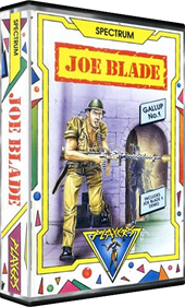 Joe Blade - Box - 3D Image