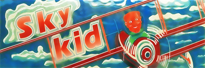 Sky Kid Deluxe - Arcade - Marquee Image