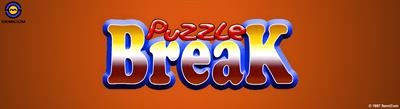 Puzzle Break - Arcade - Marquee Image